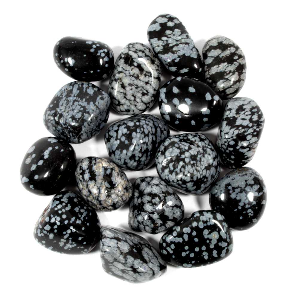 Snowflake Obsidian Tumble