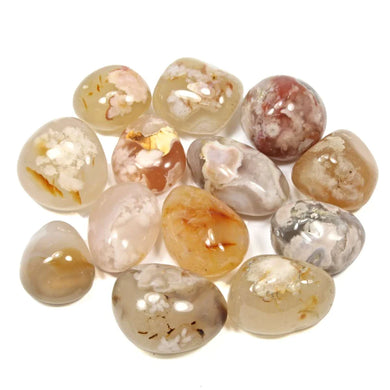 Flower Agate Tumble