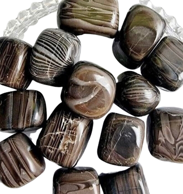 Chocolate Calcite Tumble