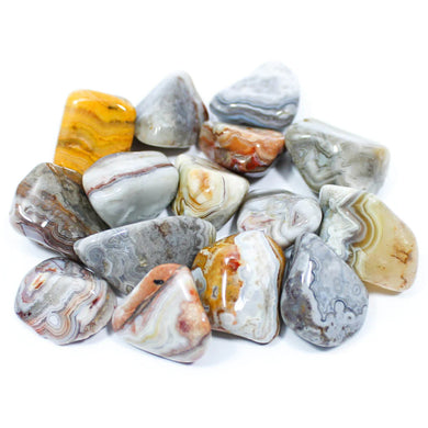 Crazy Lace Agate Tumble