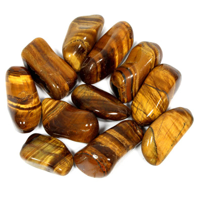 Yellow Tiger Eye Tumble