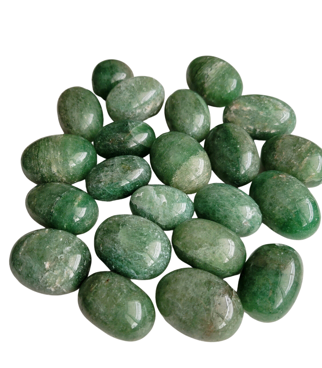 Green Strawberry Quartz Tumble